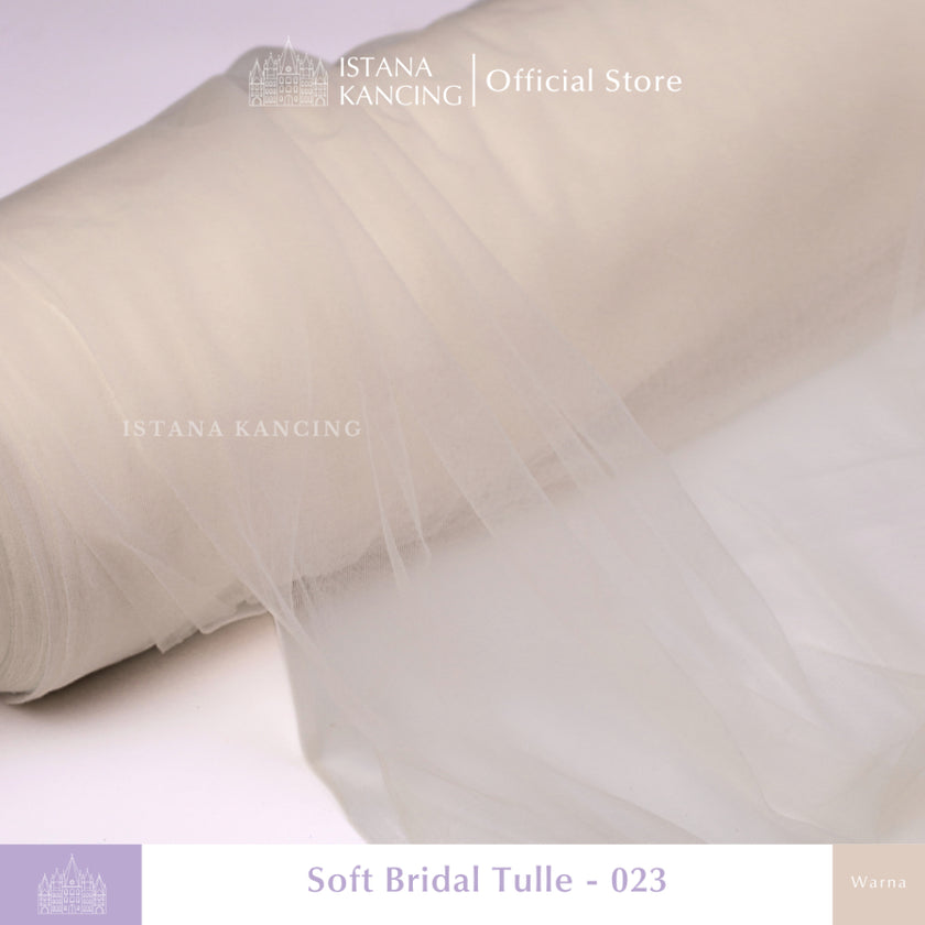 Kain Soft Tulle Lebar 150cm Monochrome Series