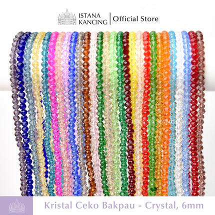 Kristal Ceko Bapau 6mm