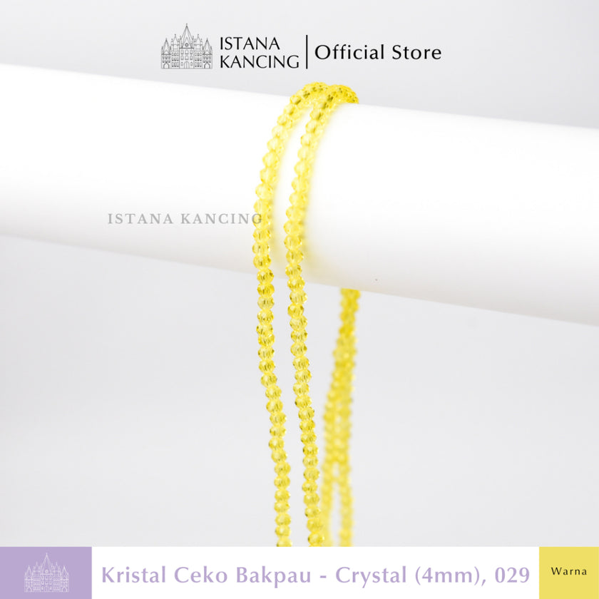 Czech Beads Crystal 4mm