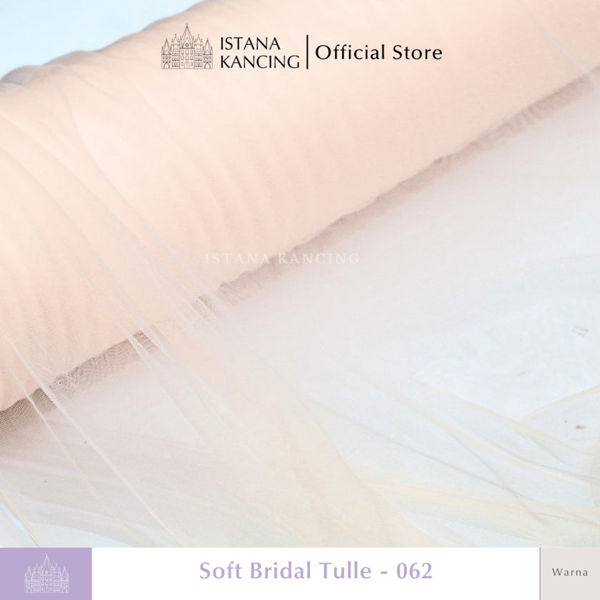 Kain Soft Tulle Lebar 150cm Monochrome Series