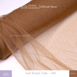 Kain Soft Tulle Lebar 150cm Brown Series