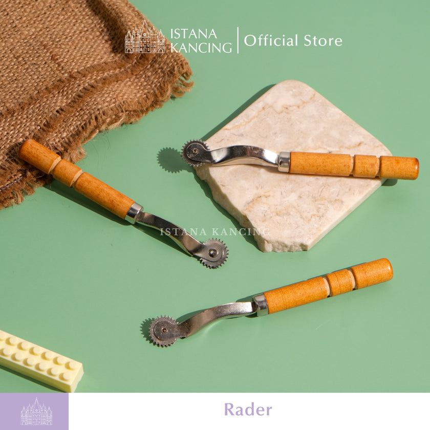 Rader Kayu Gerigi Pelacakan Weel