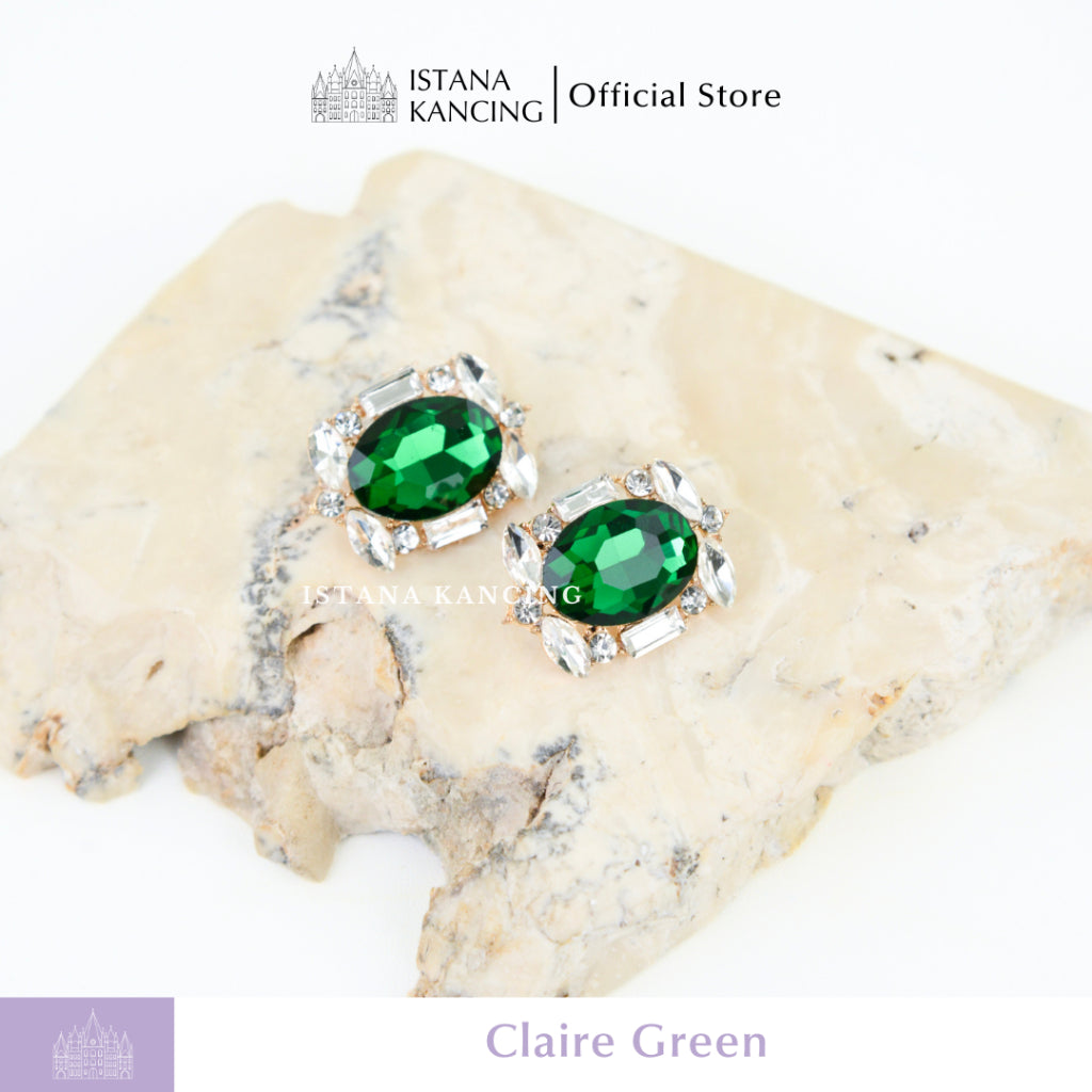 Claire Rhinestone Button