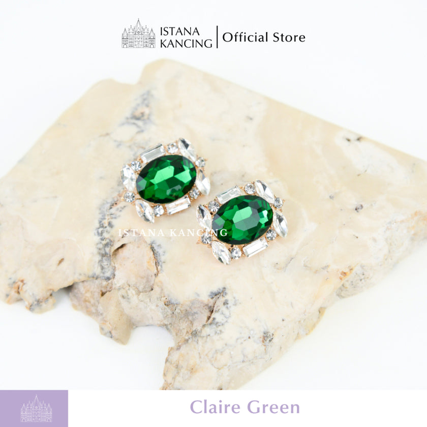 Claire Rhinestone Button