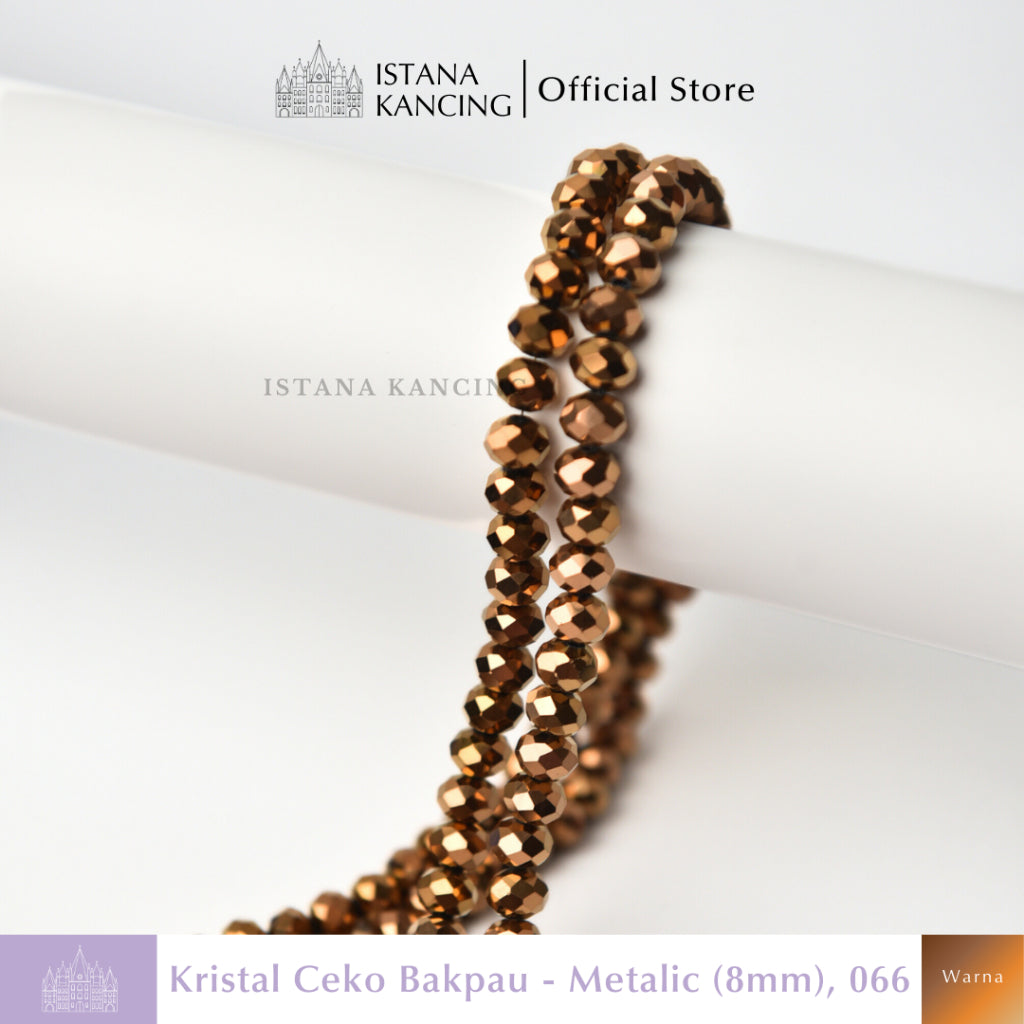 Czech Beads Metalic 8mm