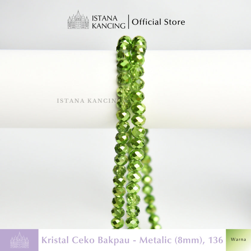 Czech Beads Metalic 8mm