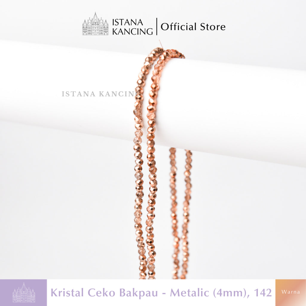 Czech Beads Metalic 4mm