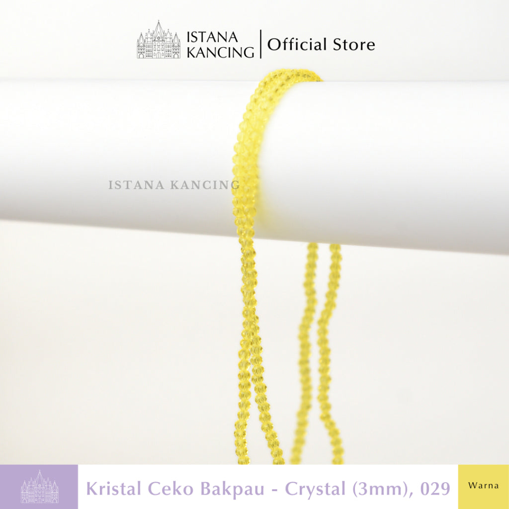 Czech Beads Crystal 3mm