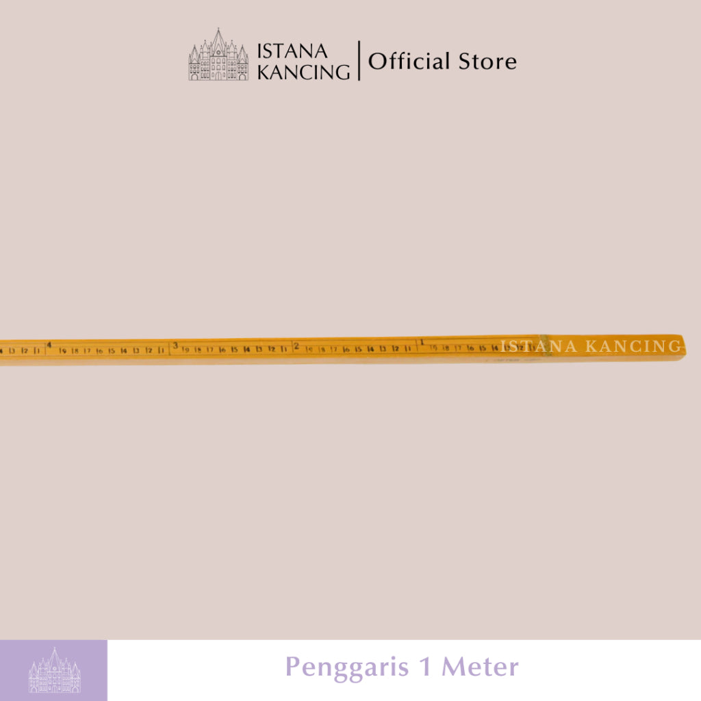 Meteran Kayu 1 Meter