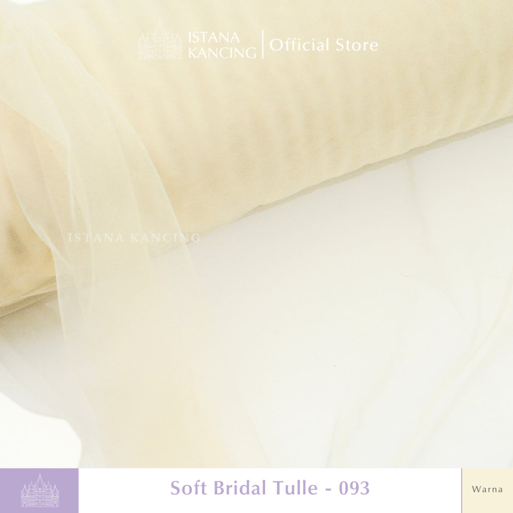 Kain Soft Tulle Lebar 150cm Yellow Series