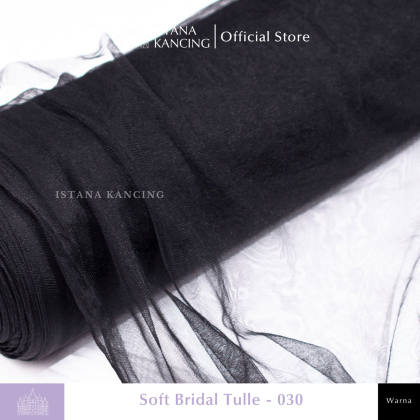 Kain Soft Tulle Lebar 150cm Monochrome Series