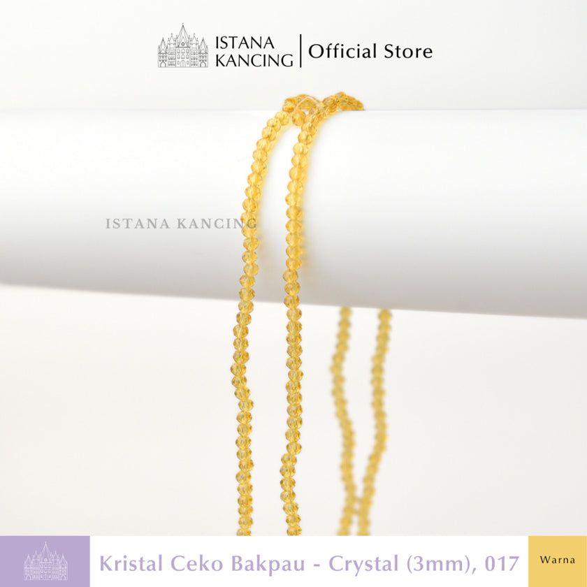 Czech Beads Crystal 3mm