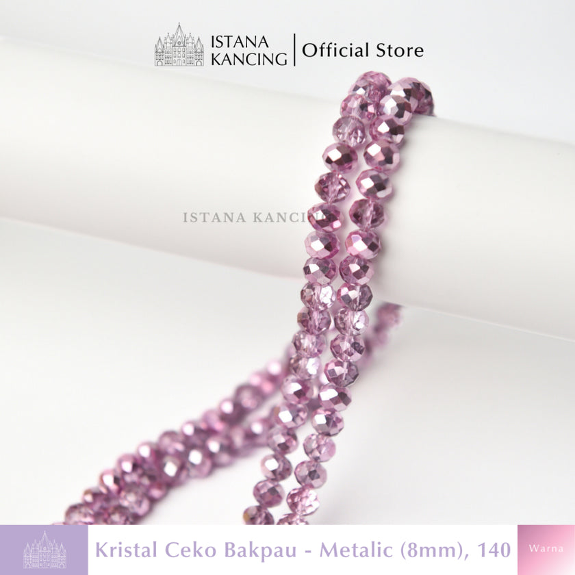 Czech Beads Metalic 8mm