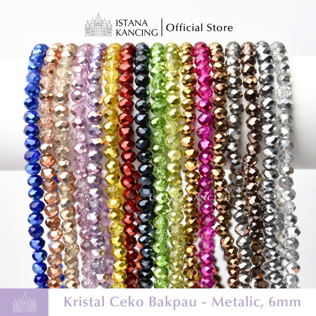 Ceko Bapau Metalik 6mm