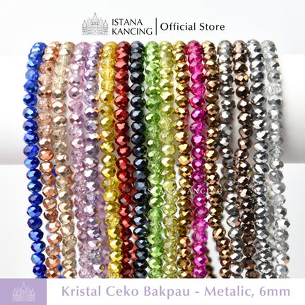 Ceko Bapau Metalik 6mm