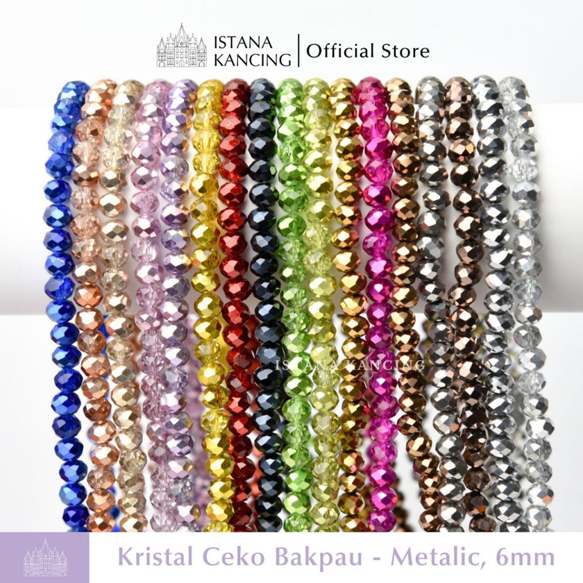 Ceko Bapau Metalik 6mm