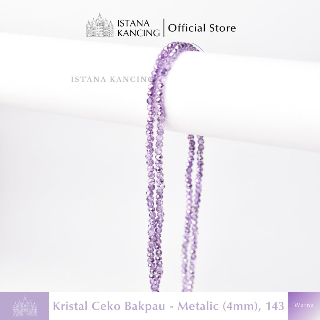 Czech Beads Metalic 4mm