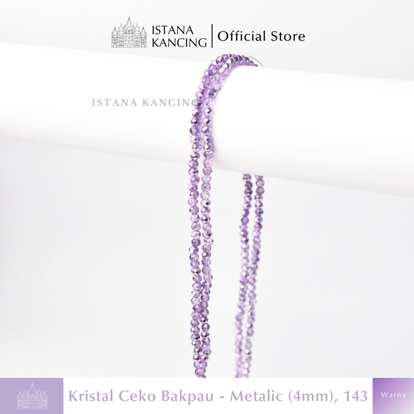 Czech Beads Metalic 4mm