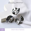 Kancing Jamur Shell Button | Aksesoris Kancing Unik Besar 36mm Premium Blazer Blouse Button| Istana Kancing.id