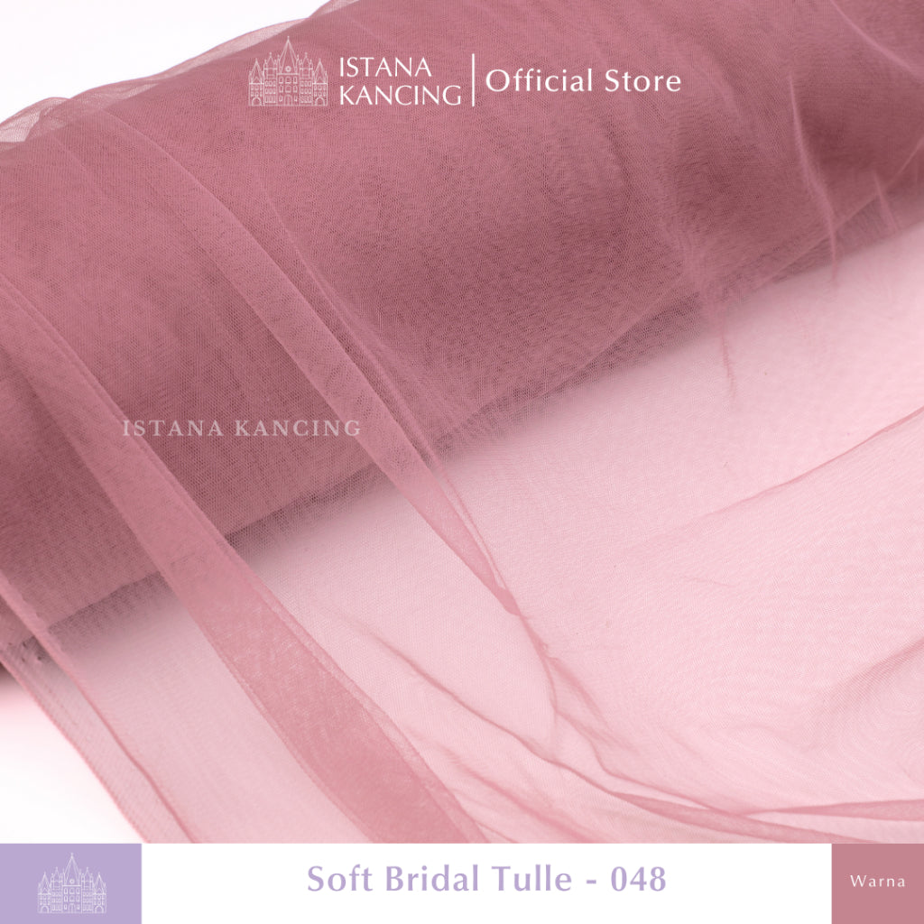 Kain Soft Tulle Lebar 150cm Pink Series