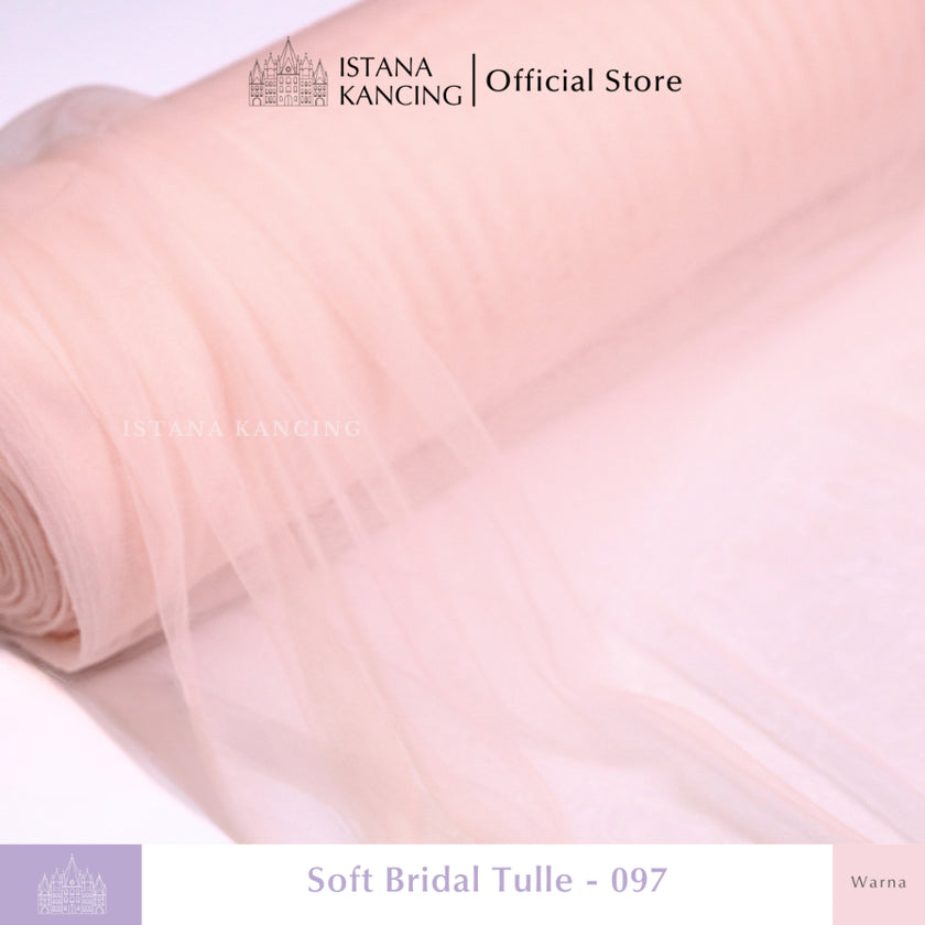 Kain Soft Tulle Lebar 150cm Pink Series