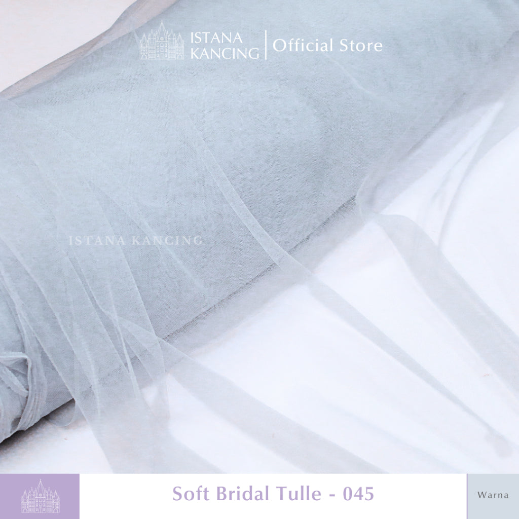 Kain Soft Tulle Lebar 150cm Blue Series