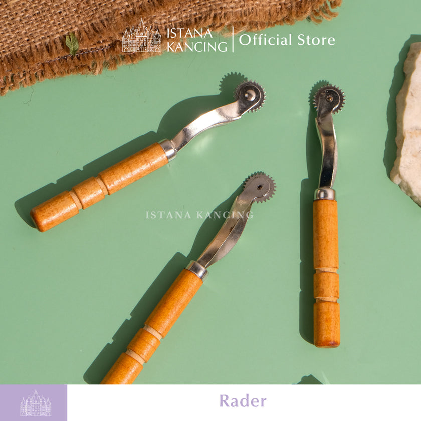 Rader Kayu Gerigi Pelacakan Weel