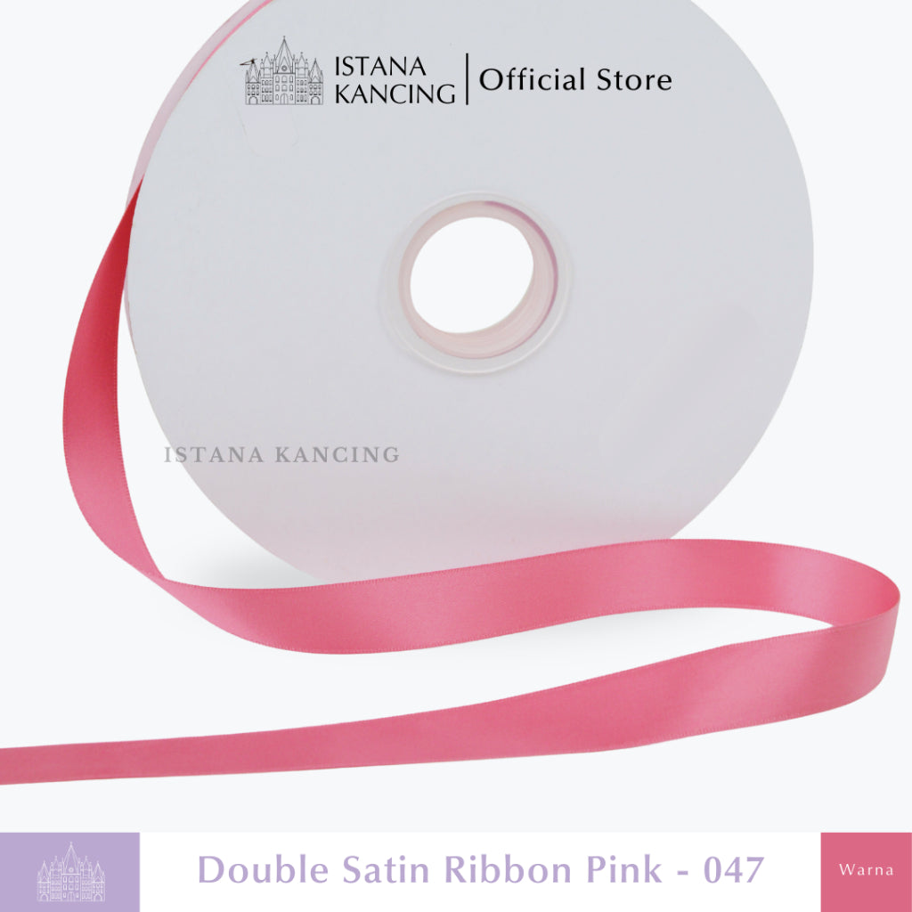 Double Face Satin Ribbon 3/4