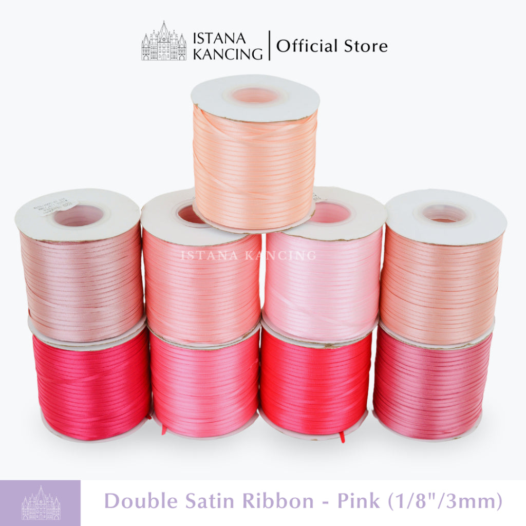 Double Face Satin Ribbon 1/8