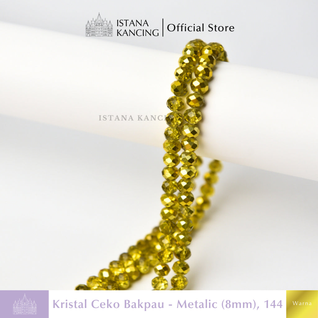 Czech Beads Metalic 8mm