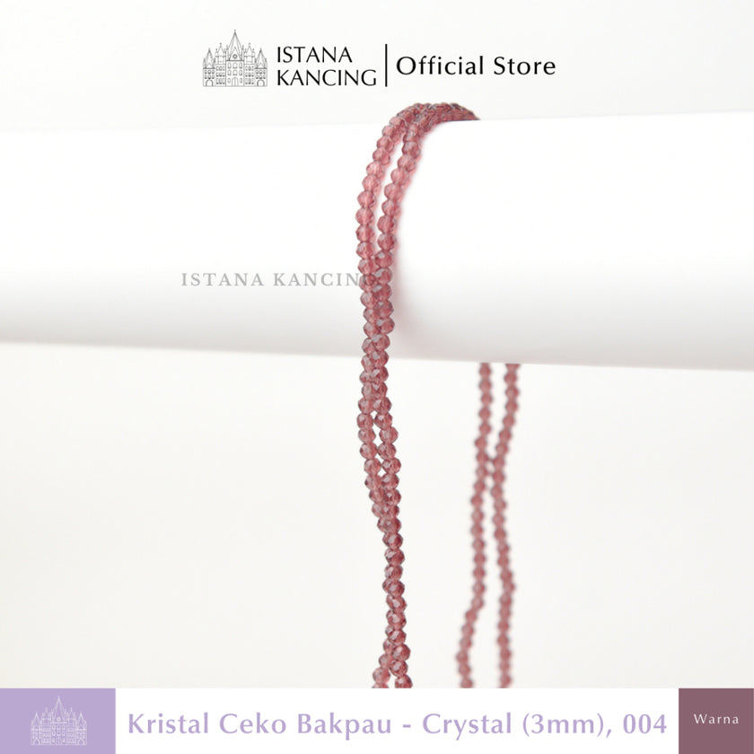 Czech Beads Crystal 3mm