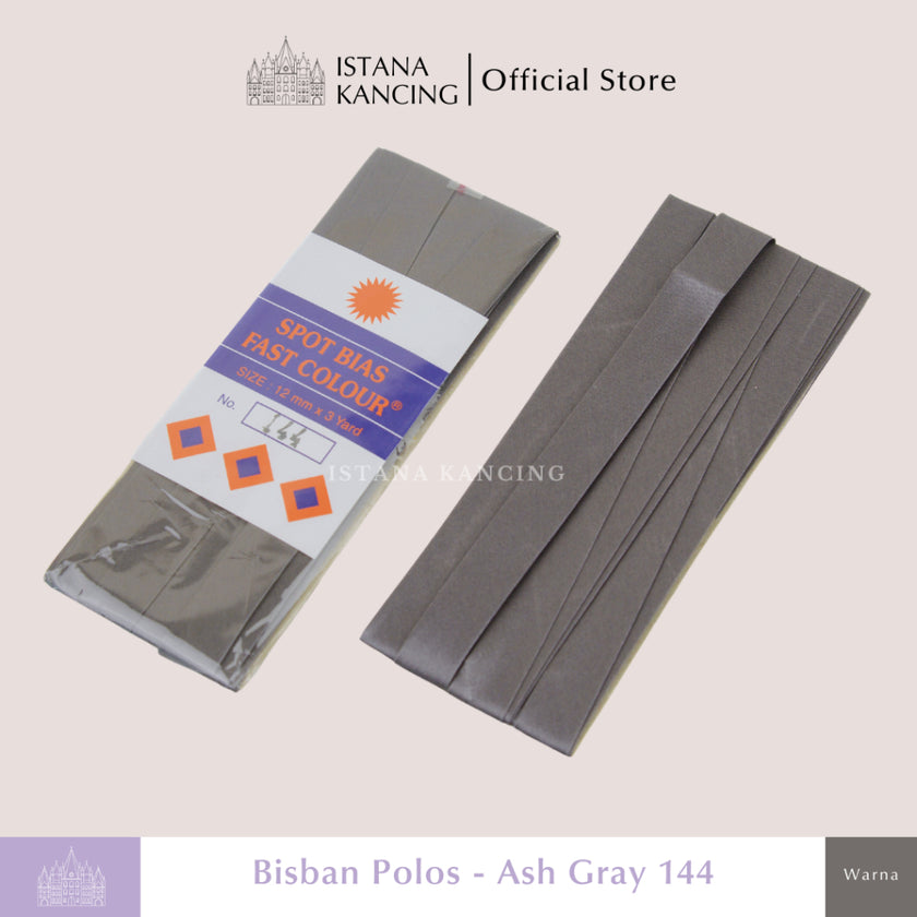 Bisban Polos Bahan Satin