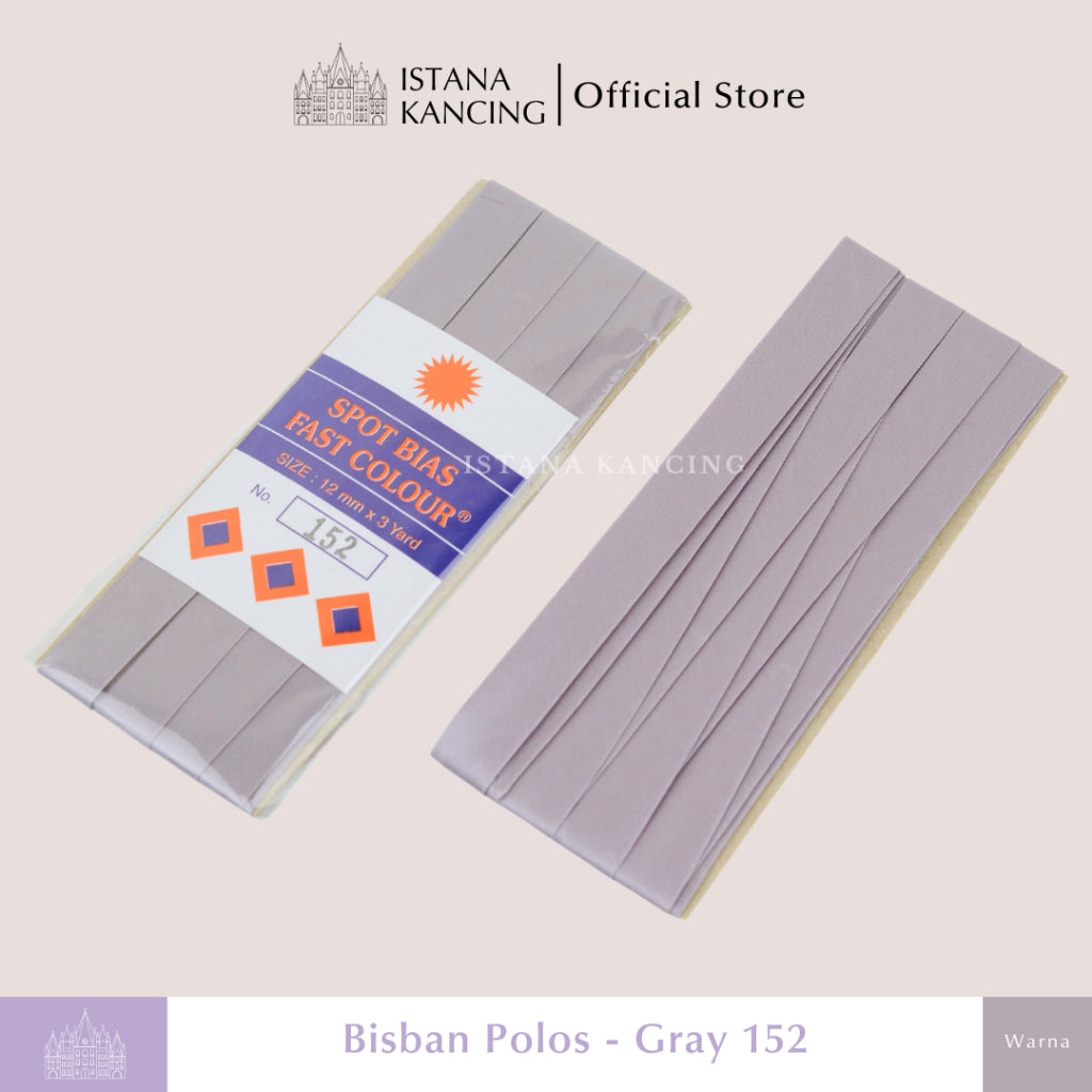 Bisban Polos Bahan Satin