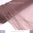 Kain Soft Tulle Lebar 150cm Brown Series
