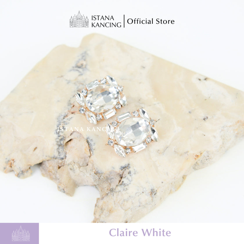 Claire Rhinestone Button