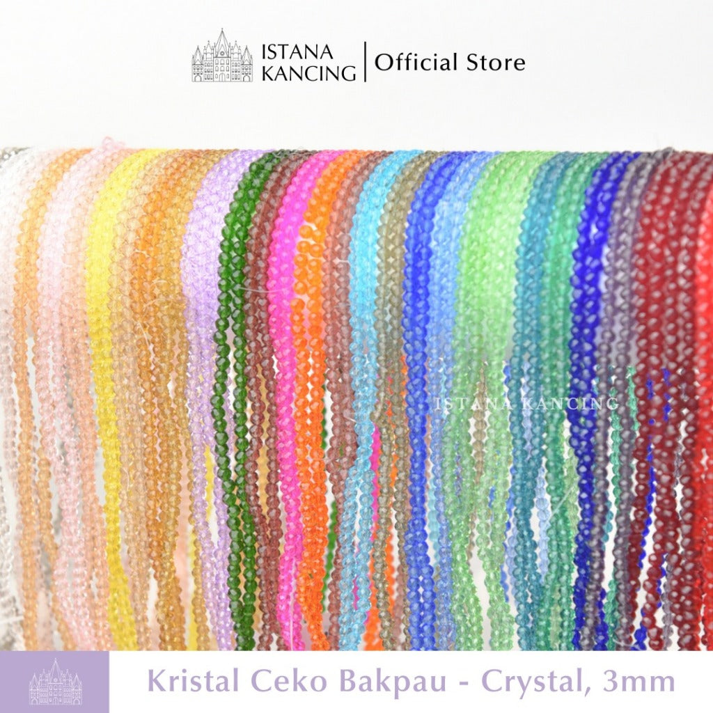 Czech Beads Crystal 3mm