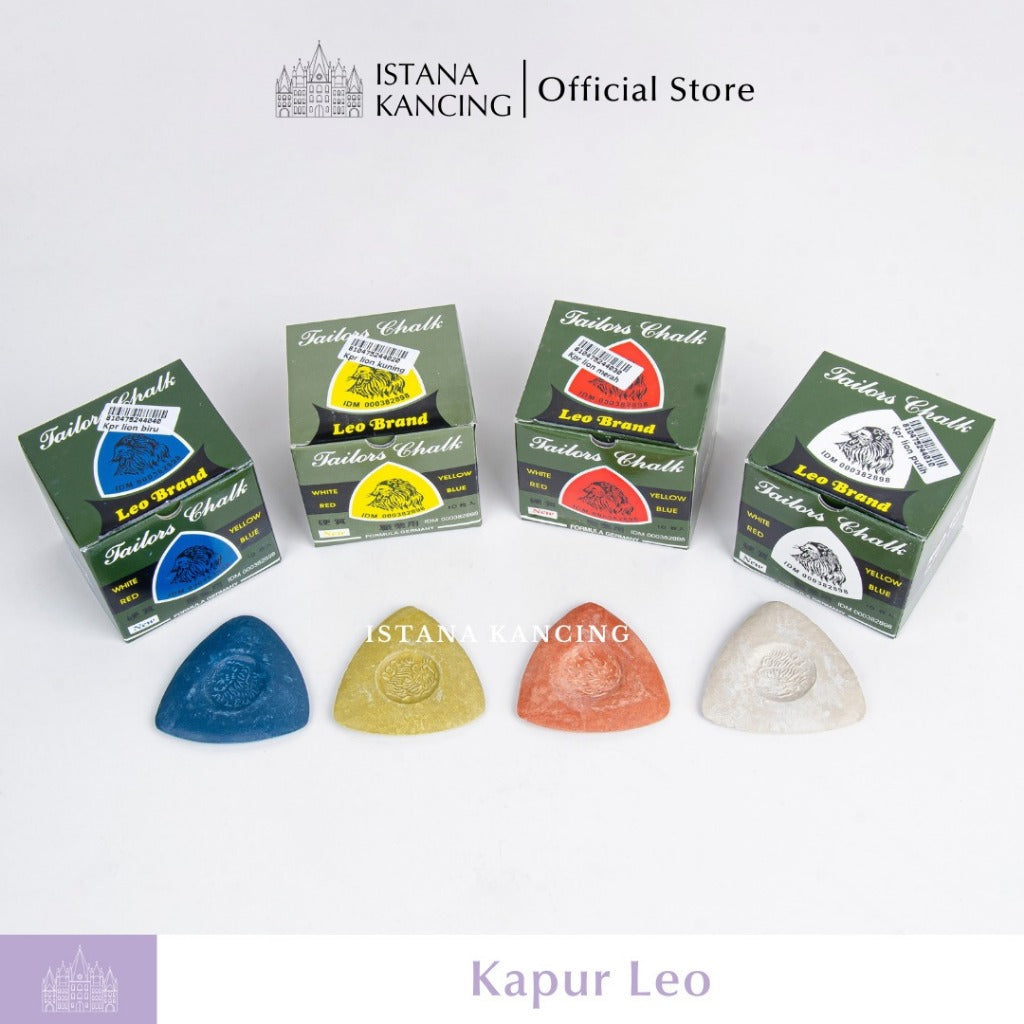 Kapur Leo Segitiga Penanda Bahan