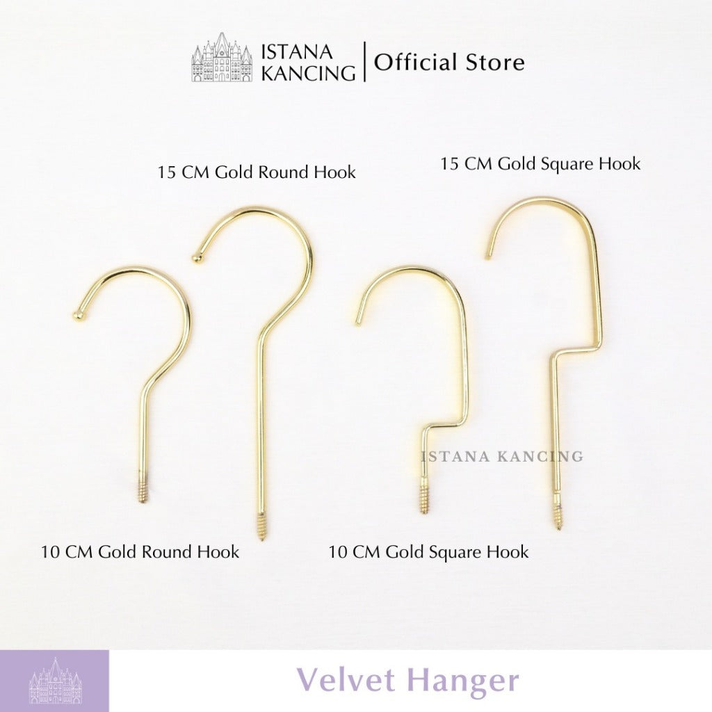 Hanger Baju Velvet