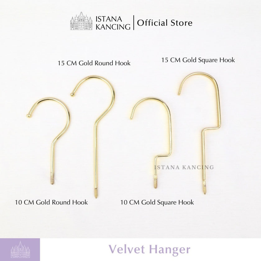 Hanger Baju Velvet