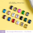 Rectangle Crystal Claw Setting 13x18mm