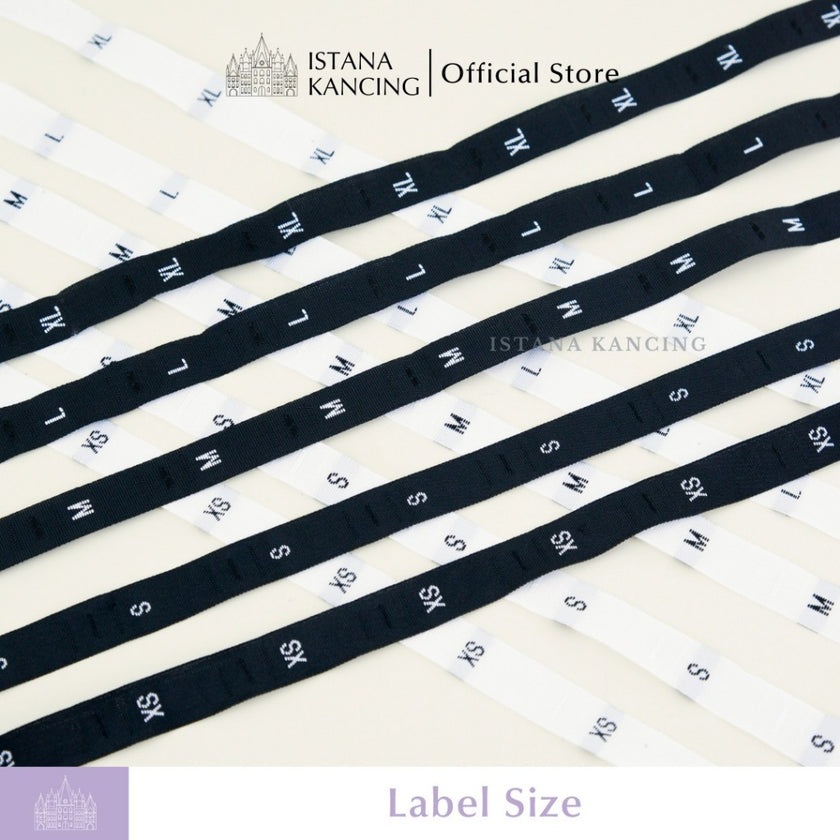 Label Size Pakaian