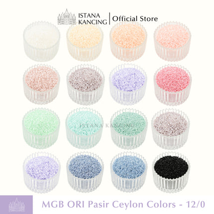 MGB Japan Beads 12/0 Ceylon Colors