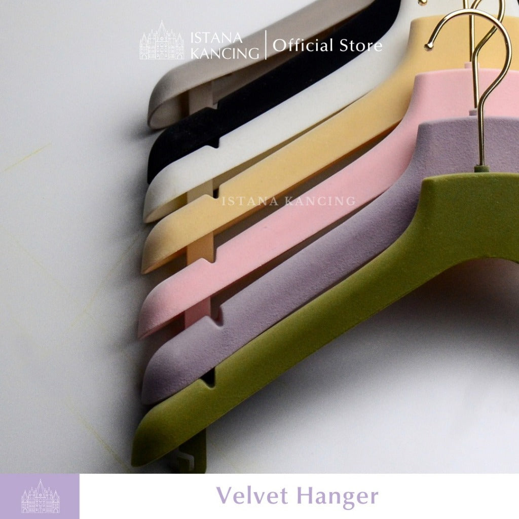 Hanger Baju Velvet