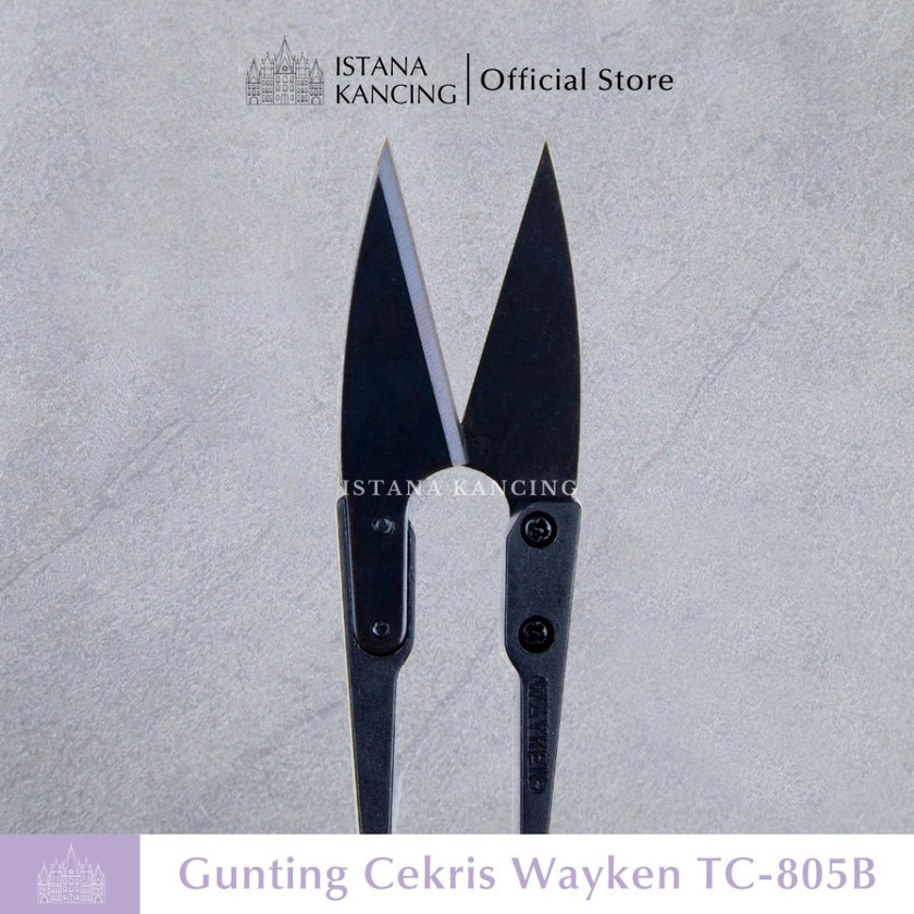 Gunting Cekris Wayken Hitam TC-805B