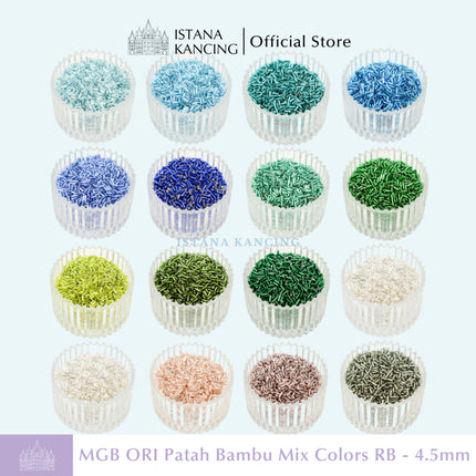 MGB Japan Straight Bugle Beads 4.5 mm