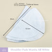 Shoulder Pads AB White &  AB Gray