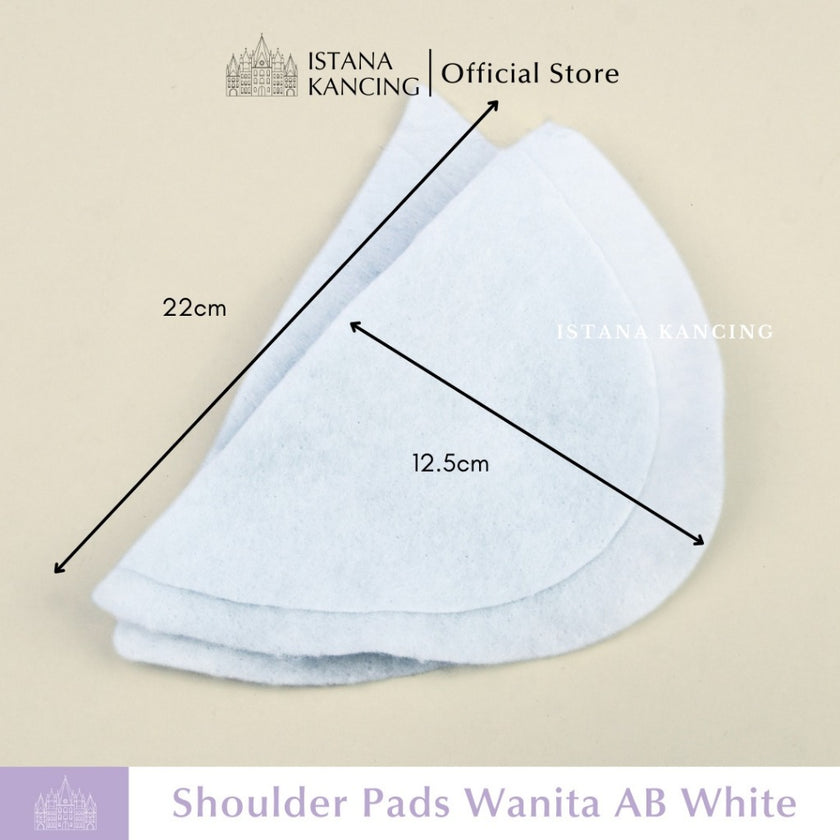 Shoulder Pads AB White &  AB Gray