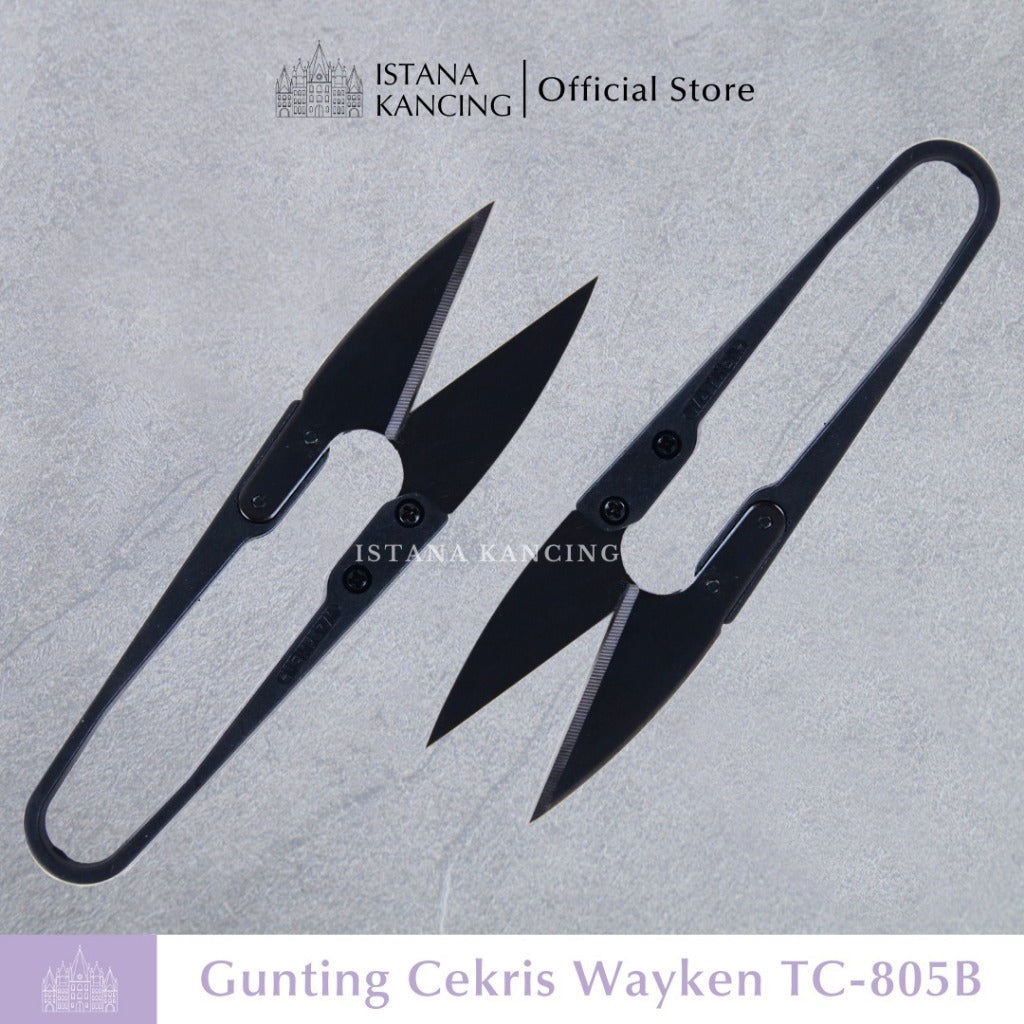 Gunting Cekris Wayken Hitam TC-805B