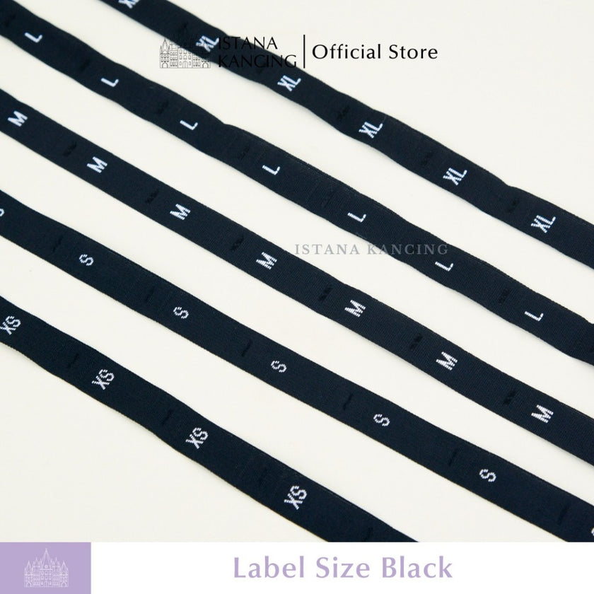 Label Size Pakaian