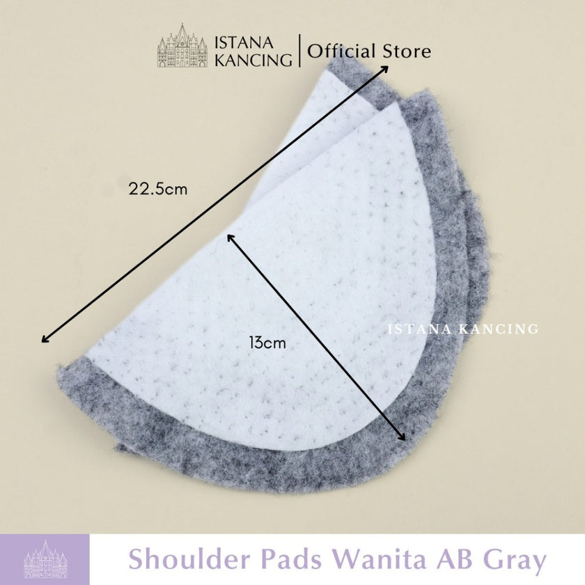 Shoulder Pads AB White &  AB Gray